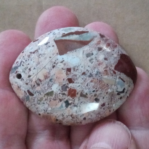 Brecciated Jasper Pendant - Picture 2 of 6